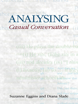 cover image of Analysing Casual Conversation